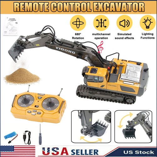 Excavator bulldozer - 2.4g, rc