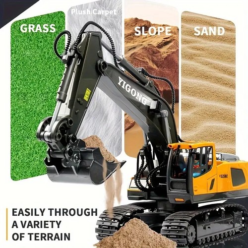 Excavator bulldozer - rc,