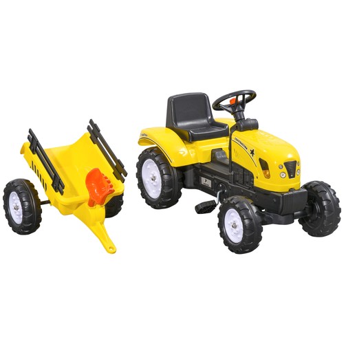 Ride excavator with back - ride,
