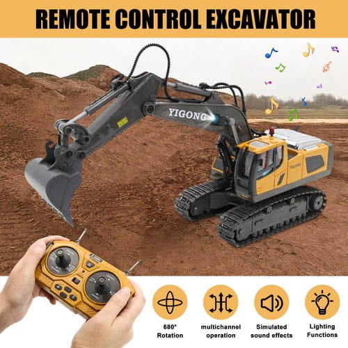 Excavator bulldozer - 2.4g,