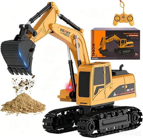 Excavator toy construction - excavator,