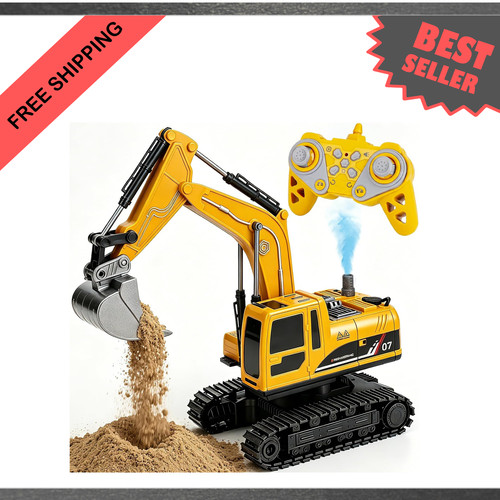 Kids excavator toy - kids',