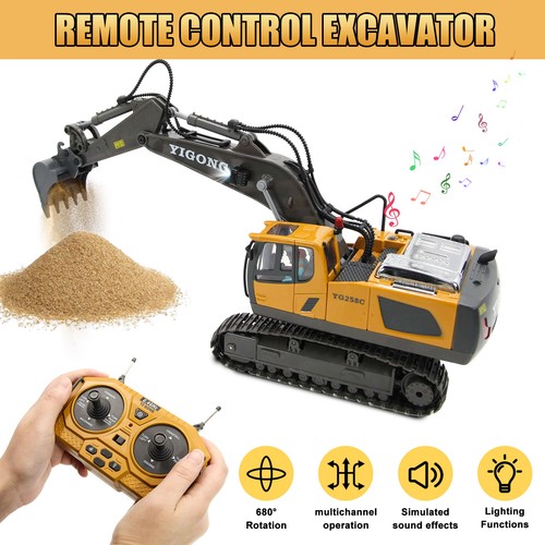 Excavator bulldozer - rc,