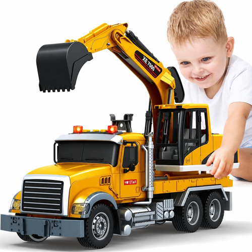 Toy truck large excavator - truck,,