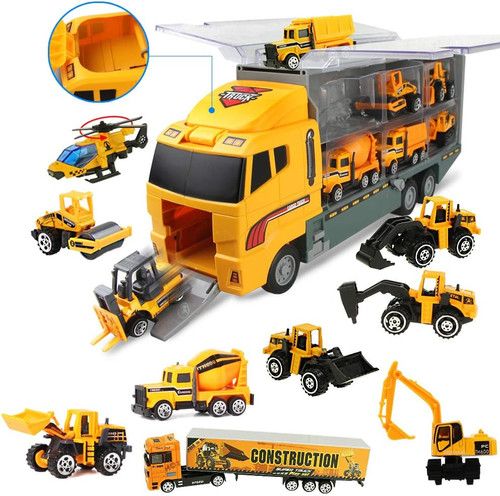 Toy truck kids - truck, construction