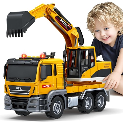 Large excavator truck - toy, for