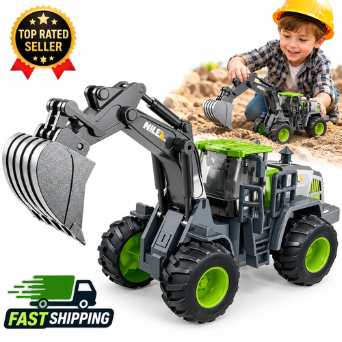 Kids excavator toy digger - kids,