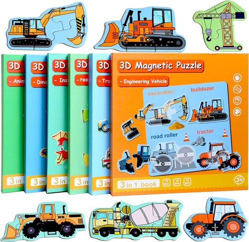 Magnetic puzzles for - magnetic, ages