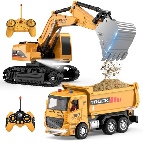 Remote control excavator dump - remote,