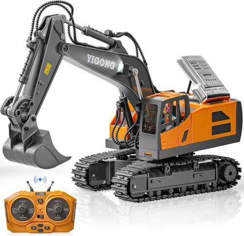 Remote control excavator - control, toy