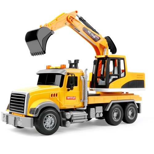 Large excavator truck toy - large,