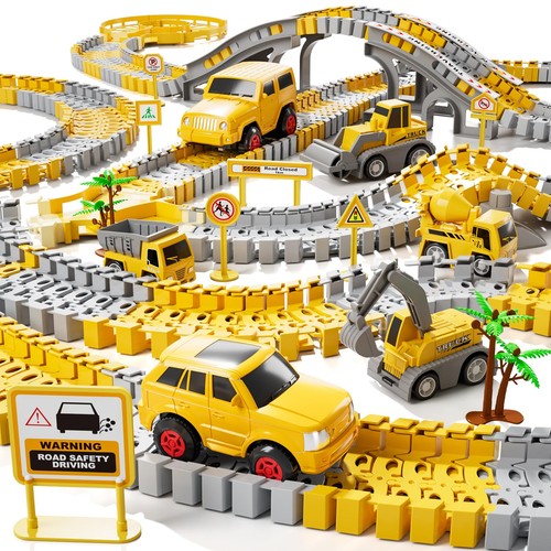 Toddlers construction race - construction,