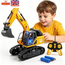 RC Excavator Tractor Toys for